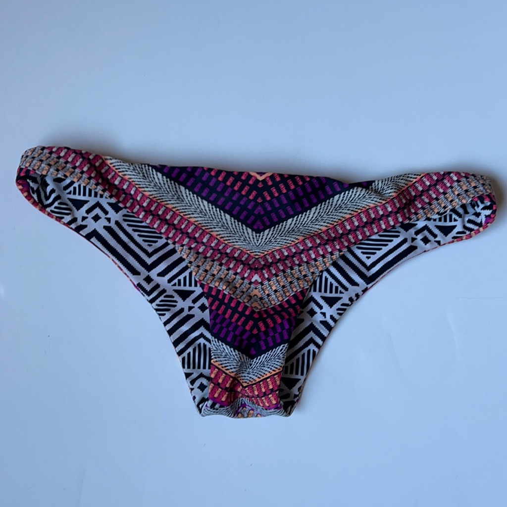 Reversible Roxy Patterned Bikini Bottom